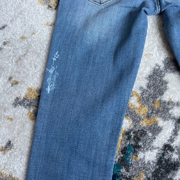 Abercrombie & Fitch Harper Low Rise Flower Super Skinny Jeans Women's 4/27 NWT - Picture 11 of 12